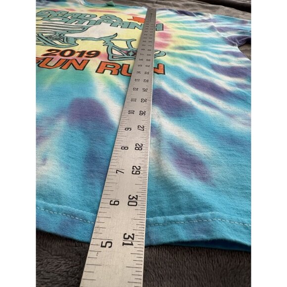 Dead & Company 2019 Tie-Dye Fall Fun Run T-Shirt 2XL Fruit Of The Loom Bob Weir - Picture 10 of 10